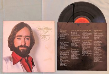 1978 First Issue Dave Mason 'Mariposa D'oro' Vinyl Record Album - JC 35285 -  NM- / NM-