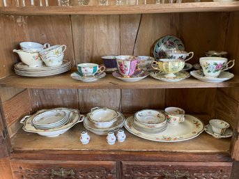 Collection Of Fine China.  Cups And Saucers And More.