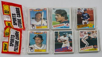 2 1984 Unopened Topps Baseball Rack Packs