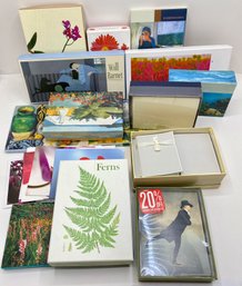 100s Of Unused Greeting Cards & Stationary, Some Boxes Complete, Some Partial