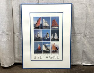 Art Photo Poster, Vieux Greements, Bretagne (Old Rigs, Brittany)