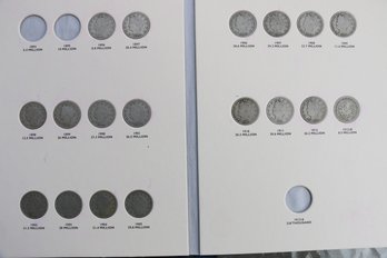 Partial Set V Nickels In Album