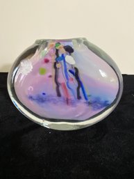 Colorful Decorative Glass Bowl