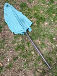 Greenish Blue Patio Umbrella