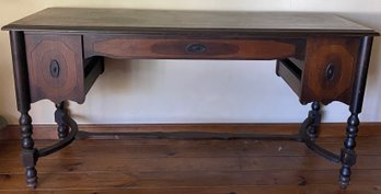 1930s Walnut Sideboard With Blind Drawers And Doors