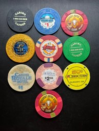 10 Miscellaneous Casino Chips