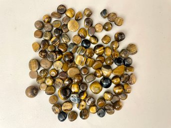 Collection Of Polished Tiger's Eye, 13.9oz