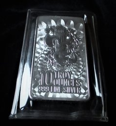 10 Ounce .999 Pure Silver Bar