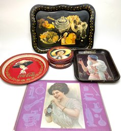 Coca-Cola Trays And Placemats