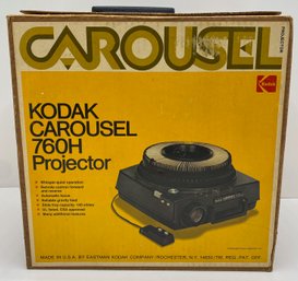 Vintage Kodak Slide Carousel 760H Projector In Original Box