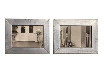 Pair Of Black & White Emilia Bergamasco Photographs, Framed Under Glass