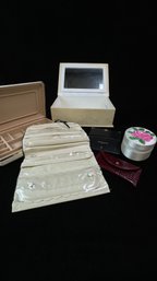 Jewelry Box And Wallet Set