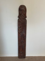 Large Wooden Carved Religious Statue St. Paul Carving