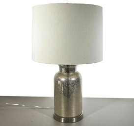 A Modern Mercury Glass Table Lamp