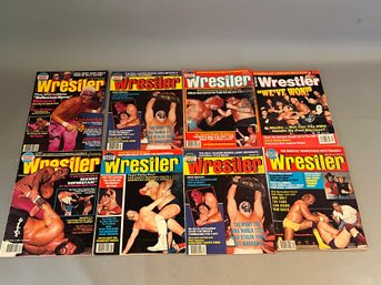 The Wrestler Vintage Magazine Lot Of 8