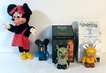 Mickey & Minnie Mouse Figure Lot