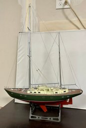 Beautiful Multicolour Model Ship With Stand.                           JL - D1