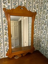 MAPLE CHIPPENDALE MIRROR