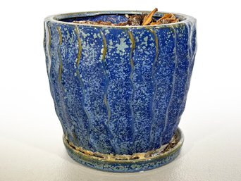 A Glazed Earthenware Planter