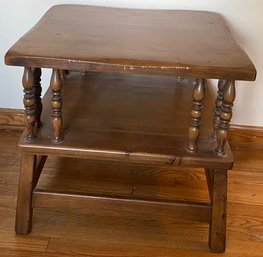 Solid Wood Side Table