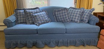 Vintage Blue Sofa