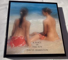 Fine A PLACE IN THE SUN By DAVID HAMILTON- Rare Art Photography Book