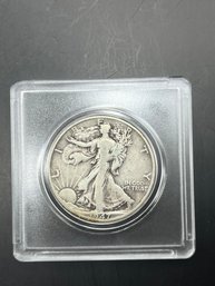 1947-D Walking Liberty Silver Half Dollar