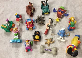 Assortment Of 16 Small Action Figures