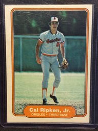 1982 Fleer Cal Ripken Jr Rookie - K