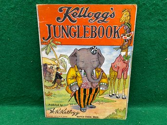 Antique And Original Kellogg's Junglebook. Published In 1909 By W. K. Kellogg. Battlecreek, Mich. Yes Shipping