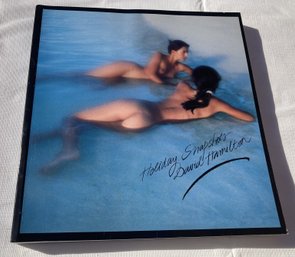 SCARCE DAVID HAMILTON HOLIDAY SNAPSHOTS- Limited Edition Art Photography Book- Limited To 300 Made!