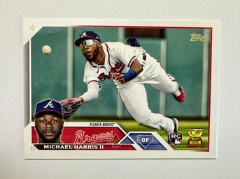 2023 Topps Series 1 Michael Harris II Rookie RC Atlanta Braves