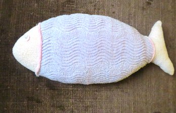 Chenille Fish Pillow