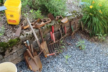 Tool Head Collection, Welders Yard Art Material, Or Fix Them Up.