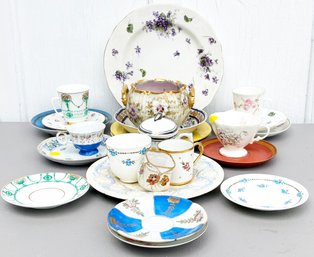 An Assortment Of Vintage European Porcelain