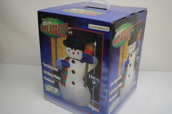 Giant 8' Airblown Inflatable Snowman - New In Box