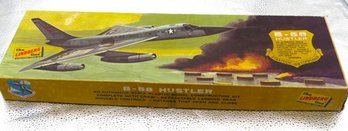 Old Linberg B -58 Hustler Fighter Jet Plastic Model