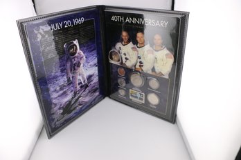 1969 40th Anniversary Apollo 11 Space Coin Set