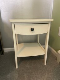 White Bed Side Nightstand Table