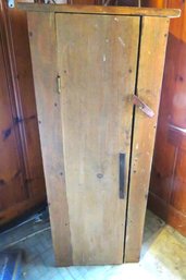 Antique Primitive Jelly Cupboard Cabinet Single Door