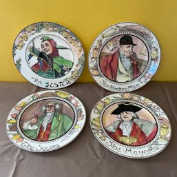 Four Royal Doulton Plates. 10.5'
