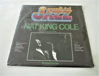 Sealed LP Record, Nat King Cole, I Grandi Del JAZZ, Italian Import, Original LP