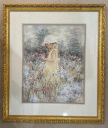 Harrison Campbell Rucker Lithograph Fully Framed