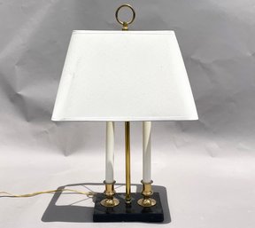 A Marble Based Banker's Lamp