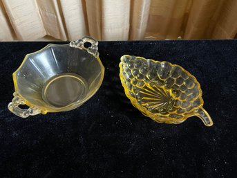 Anchor Hocking Amber Glass Lot