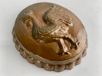 Antique Copper Rooster Mold