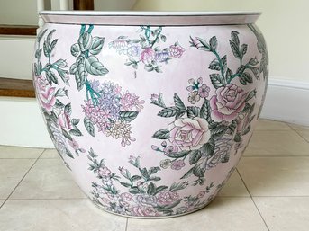 A Vintage Chinese Urn Or Cache Pot