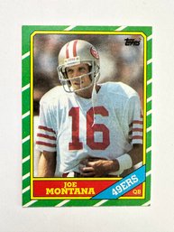 1986 Topps #156 Joe Montana San Francisco 49ers