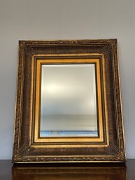 Heavy Antique Gold Frame Mirror