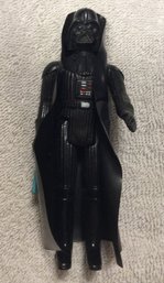 Vintage 1977 Star Wars Darth Vader Action Figure With Light Saber - L